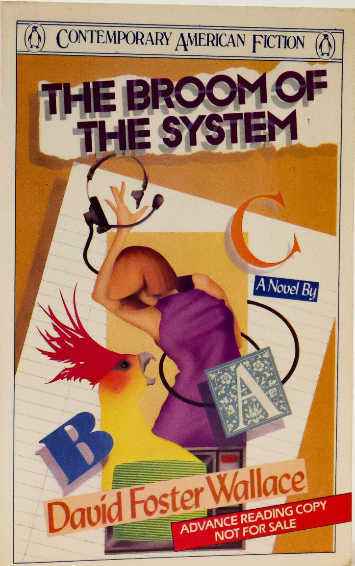 The Broom of the System First print cover