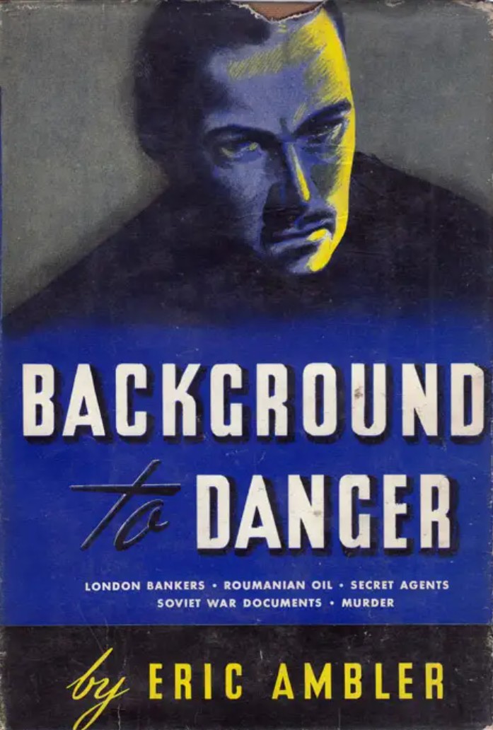 Background To Danger First print cover