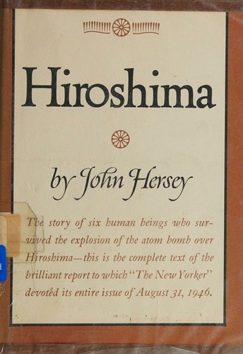 Hiroshima First print cover