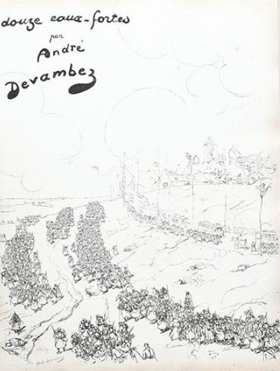 Douze Eaux-fortes First print cover
