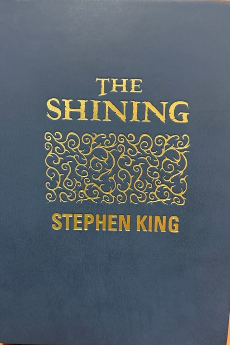 The Shining Signed limited, 750 copies cover