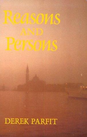 Reasons And Persons First print cover