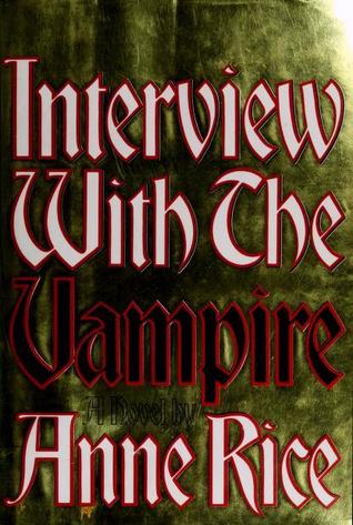 Interview With The Vampire First print cover