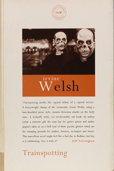 Trainspotting First UK edition, first printing cover