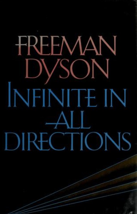 Infinite In All Directions First edition, first printing cover