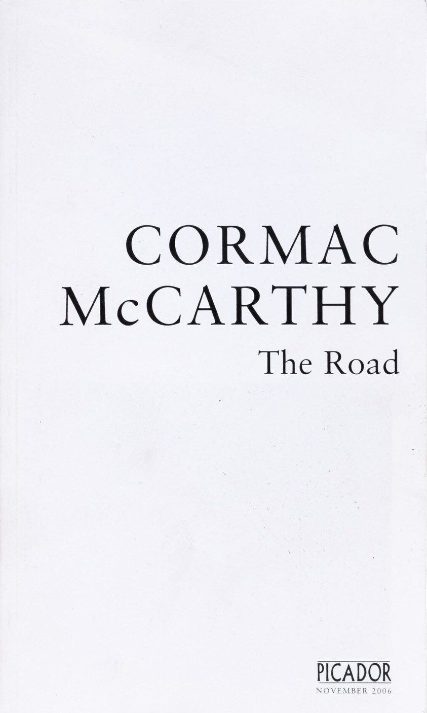 The Road First print cover