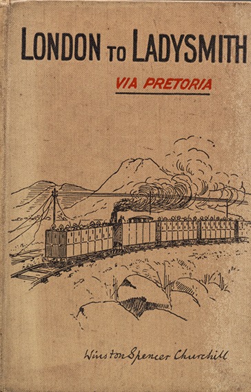 London To Ladysmith Via Pretoria first UK edition, first impression (Longmans, Green, 1900) dust jacket
