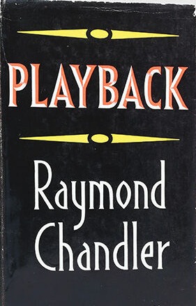 Playback First UK edition, first impression cover