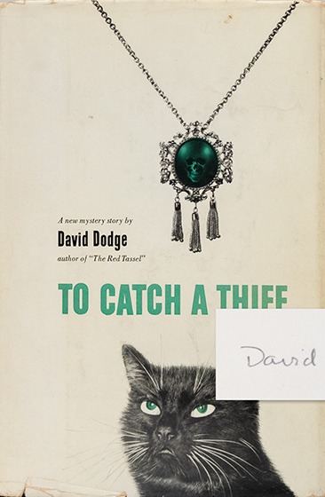 To Catch A Thief First edition, first printing cover