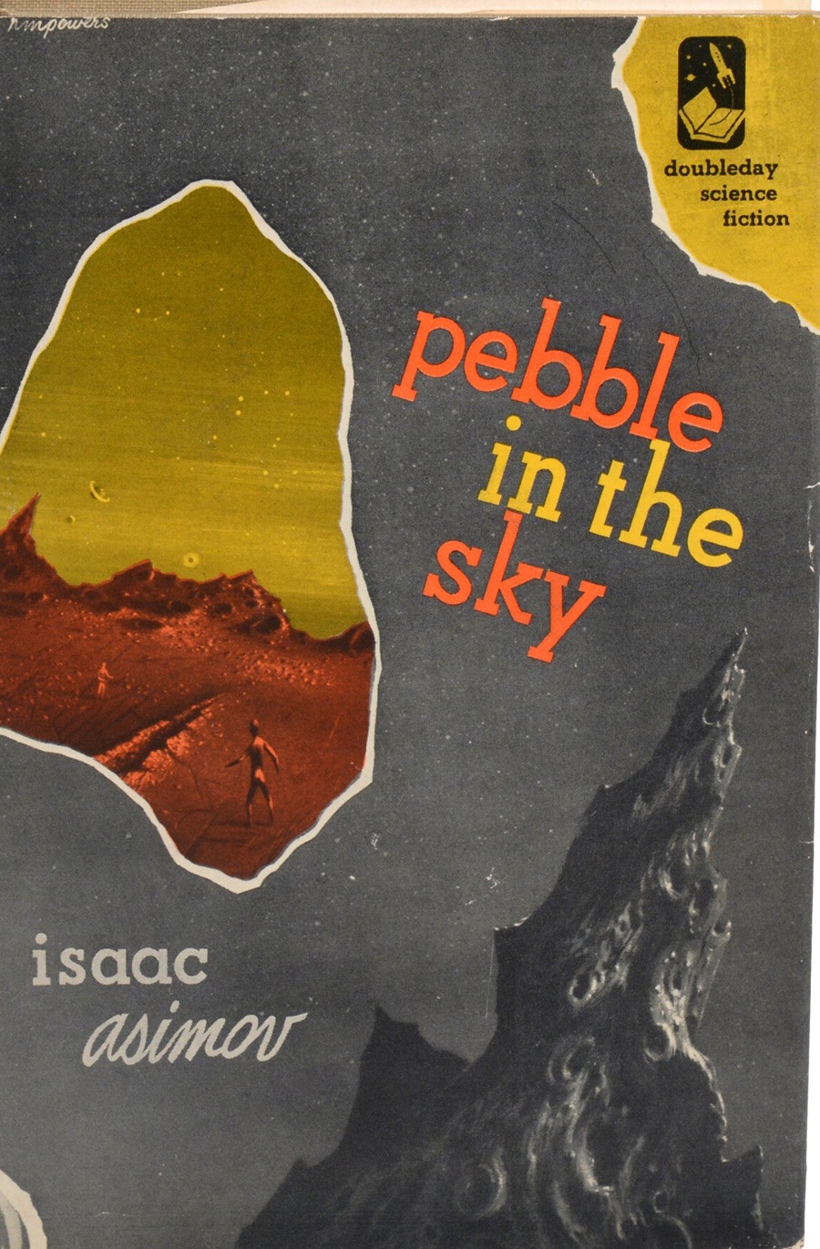 Pebble In The Sky First edition, first printing cover