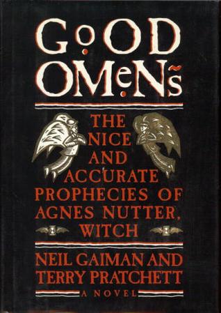 Good Omens First US edition, first printing cover