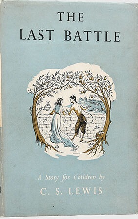 The Last Battle First UK edition, first impression cover