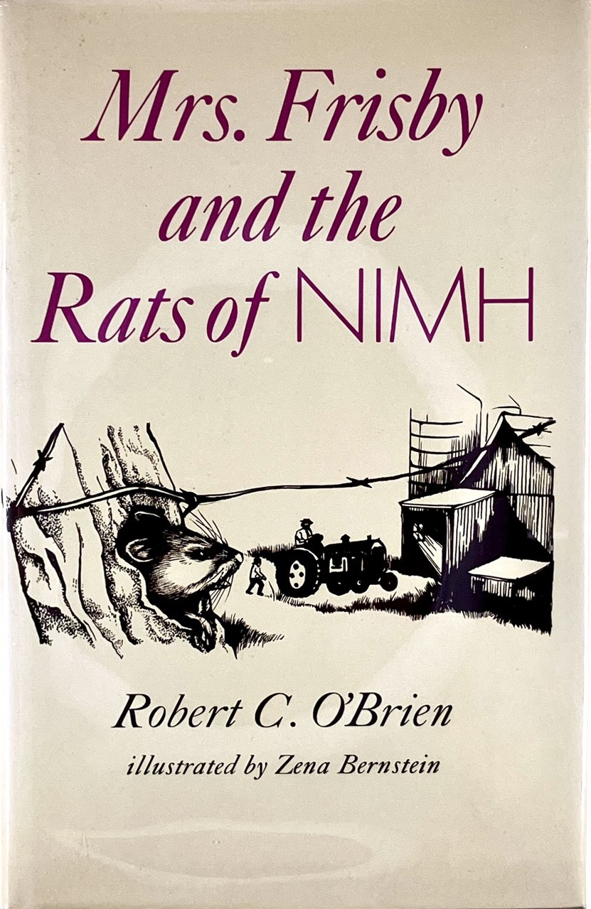 Mrs. Frisby And The Rats Of NIMH First edition, first printing cover