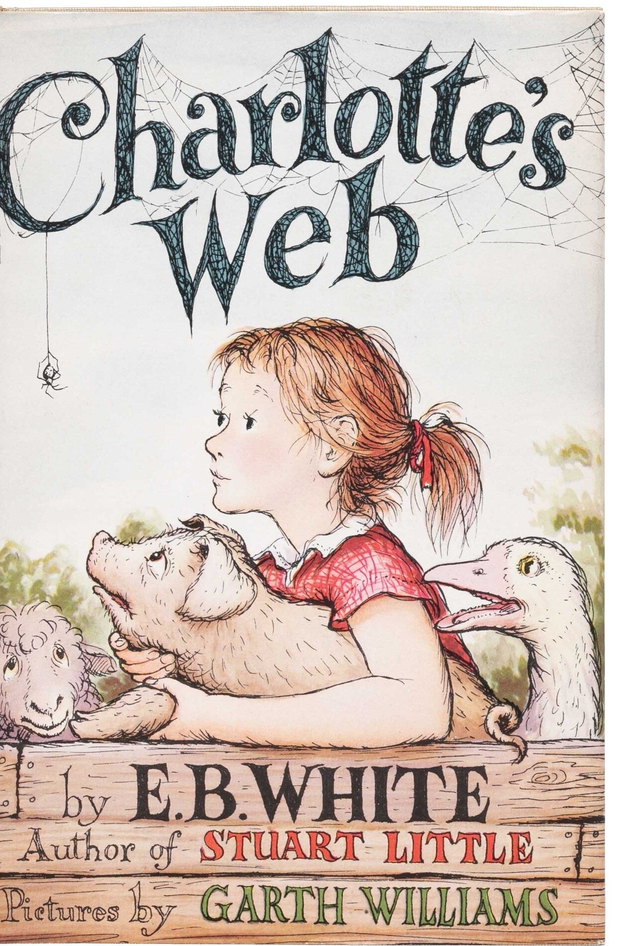 Charlotte's Web First edition, first printing cover