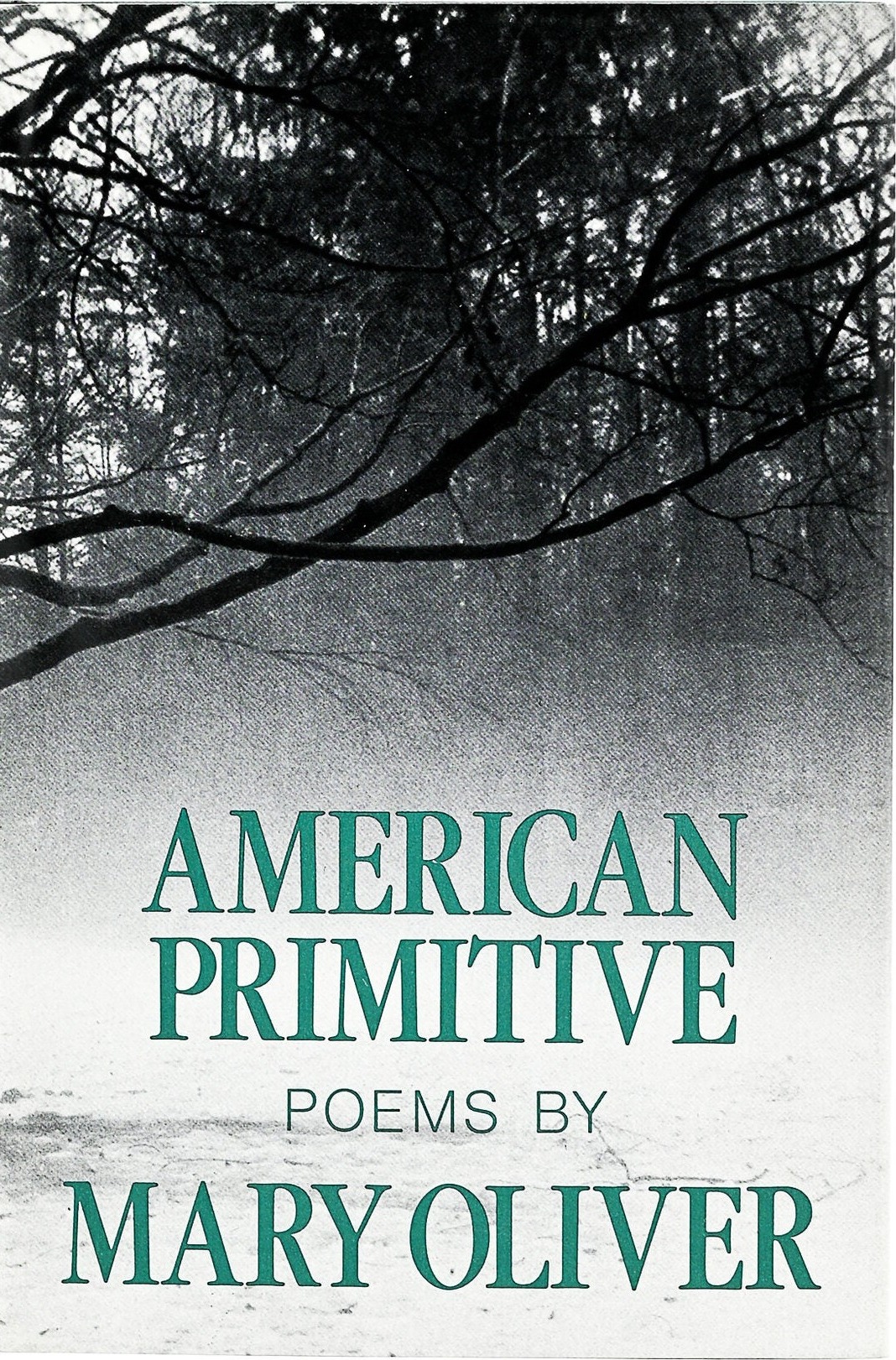 American Primitive First edition, first printing cover