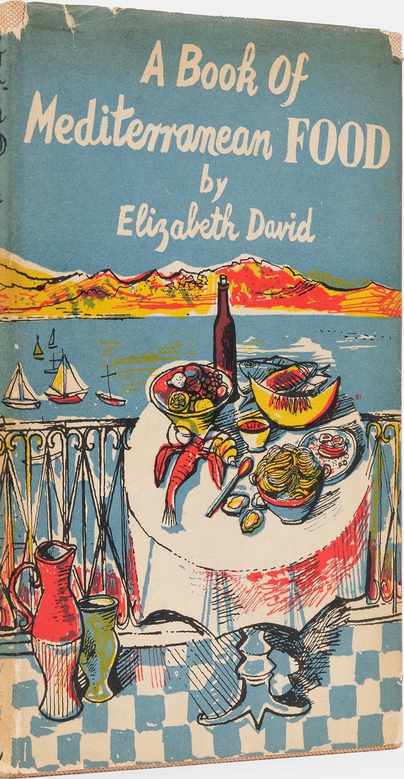 A Book Of Mediterranean Food First edition, first impression cover
