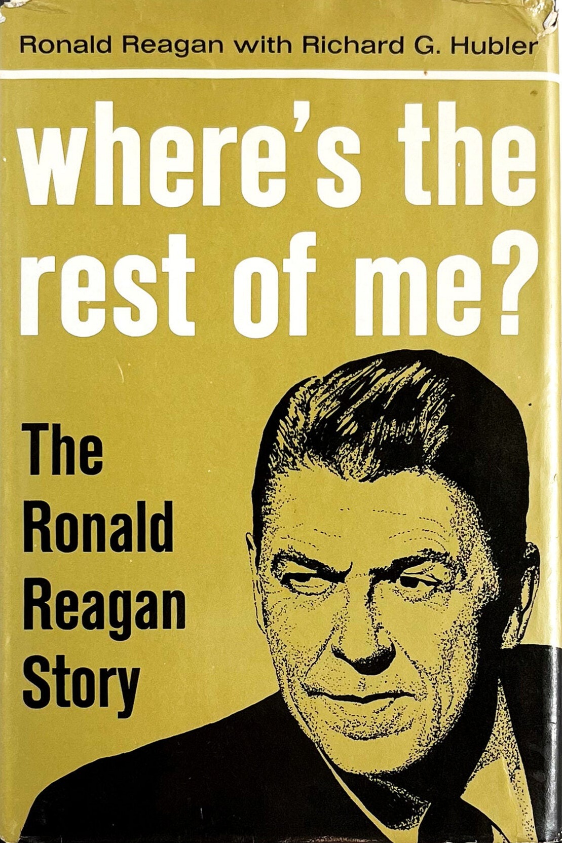 Where's The Rest Of Me? First edition, first printing cover