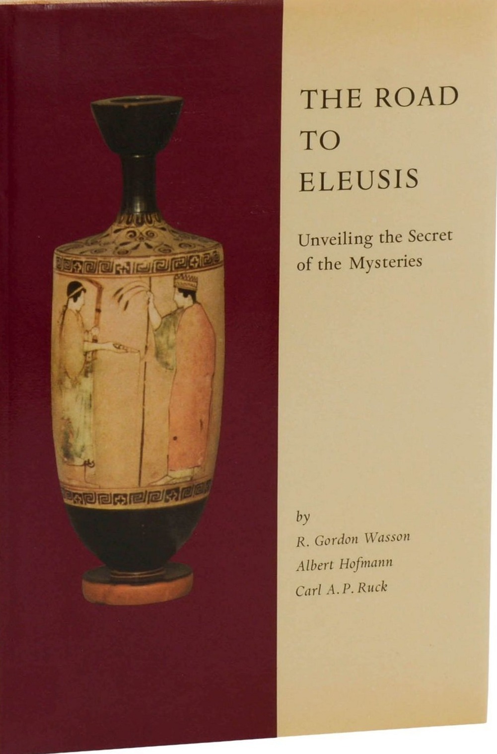 The Road to Eleusis First edition, hardcover cover