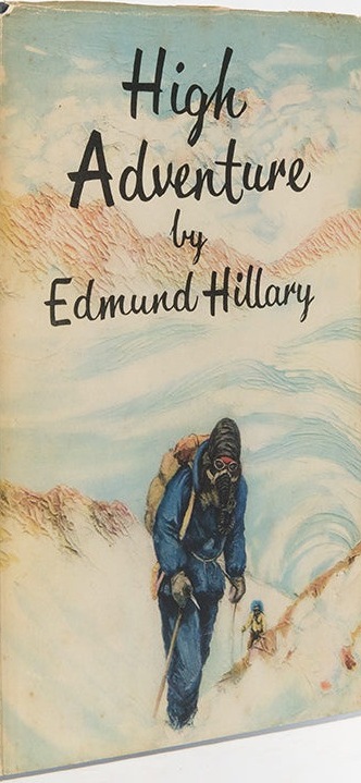 High Adventure First UK edition, first impression cover