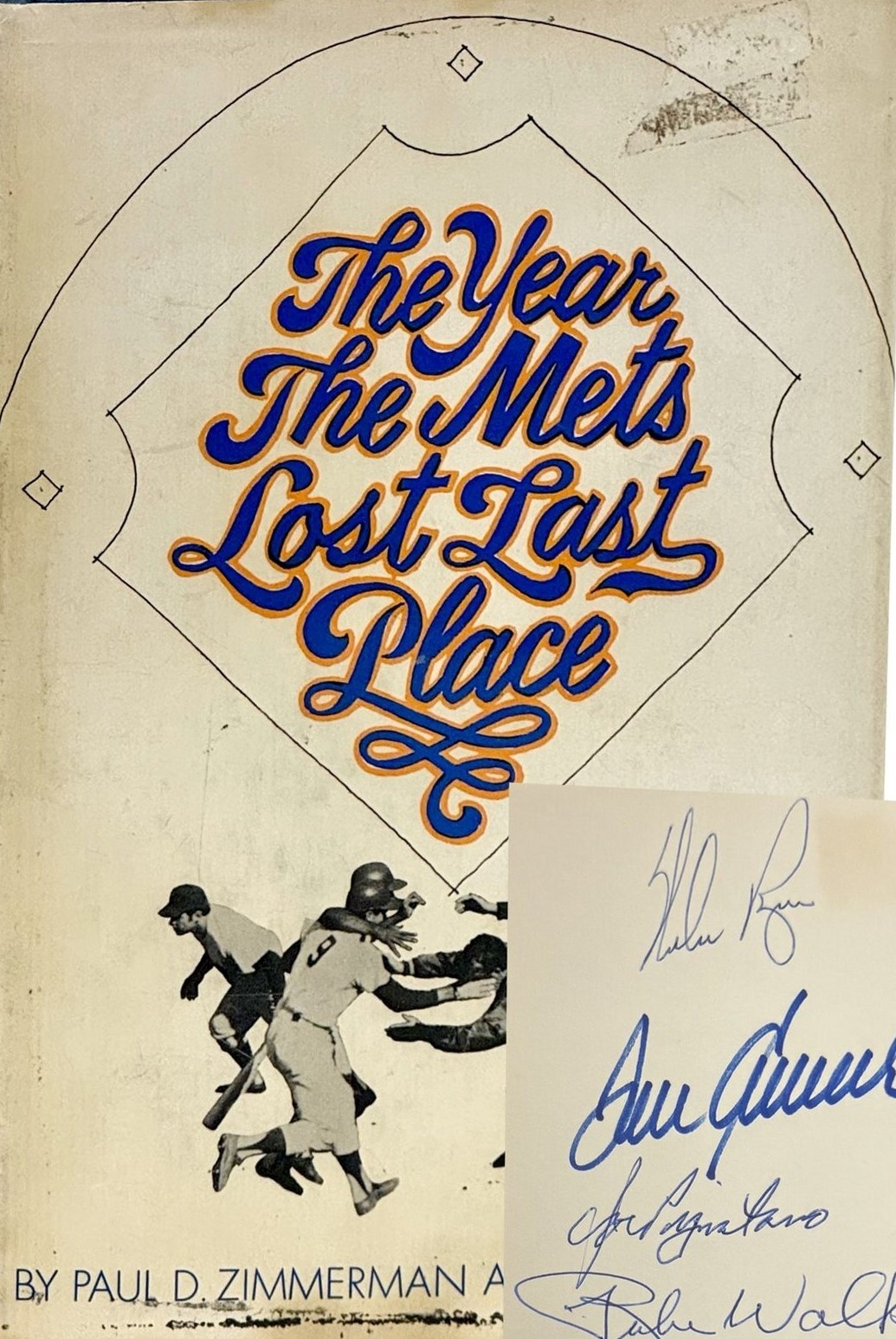 The Year The Mets Lost Last Place First edition, first printing cover