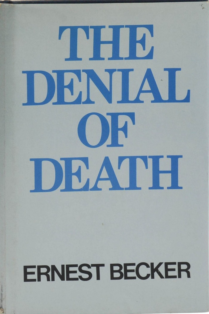 The Denial of Death First edition, first printing cover