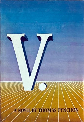 V. First edition, first printing cover
