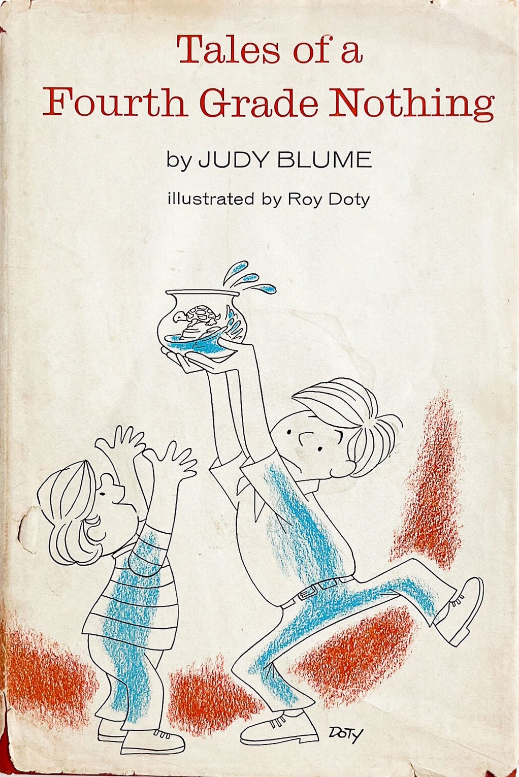 Tales Of A Fourth Grade Nothing First edition, first printing cover