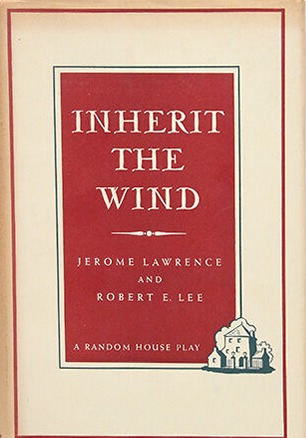 Inherit the Wind First edition, first printing cover