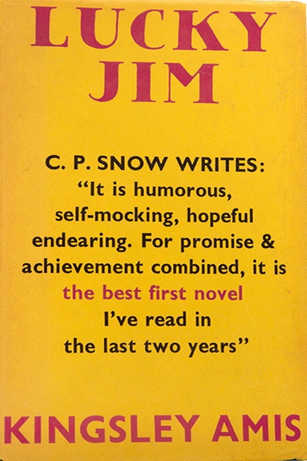 Lucky Jim First edition, first impression cover