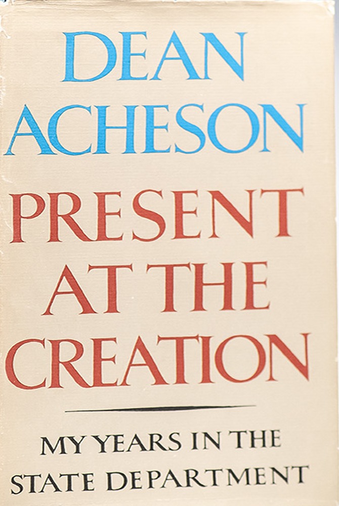 Present at the Creation First edition, first printing cover