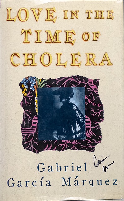 Love in the Time of Cholera First American edition, first printing cover