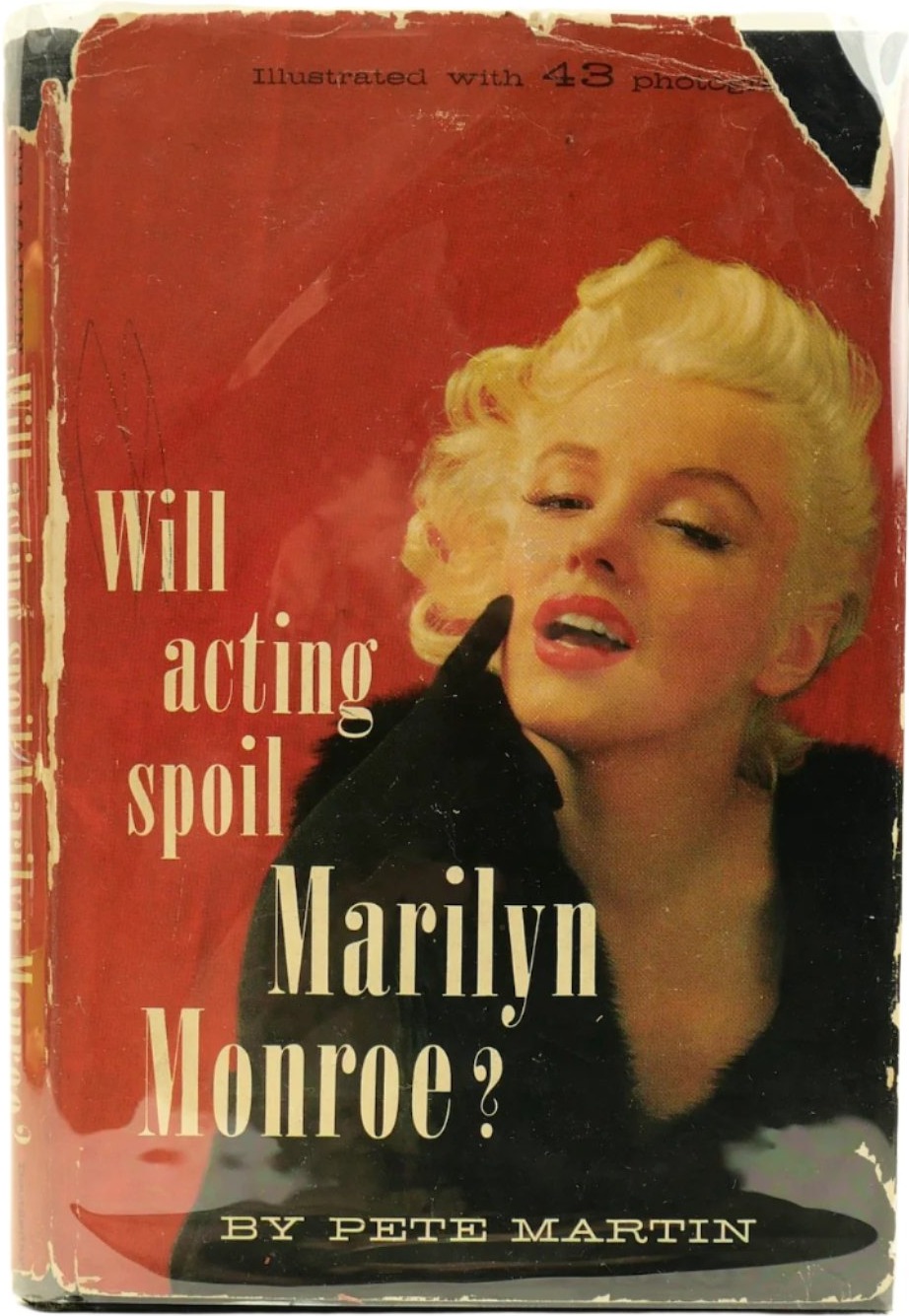 Will Acting Spoil Marilyn Monroe? First edition, first printing cover