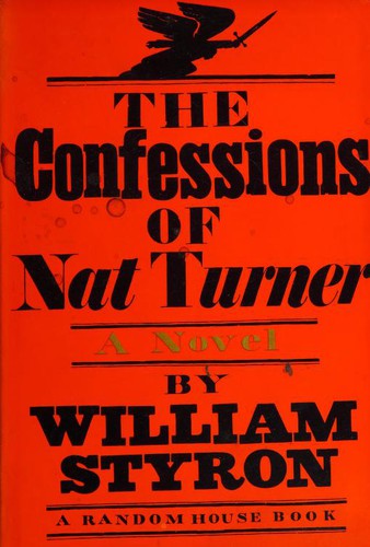 The Confessions of Nat Turner First edition, first printing cover
