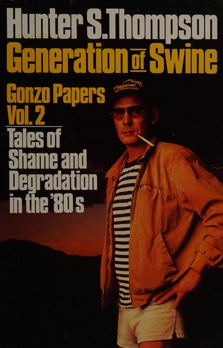 Generation of Swine First edition, first printing cover