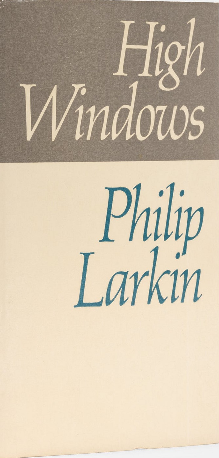 High Windows First edition, first impression cover