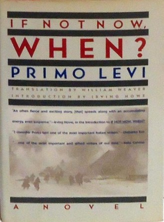 If Not Now, When? First American edition, first printing cover
