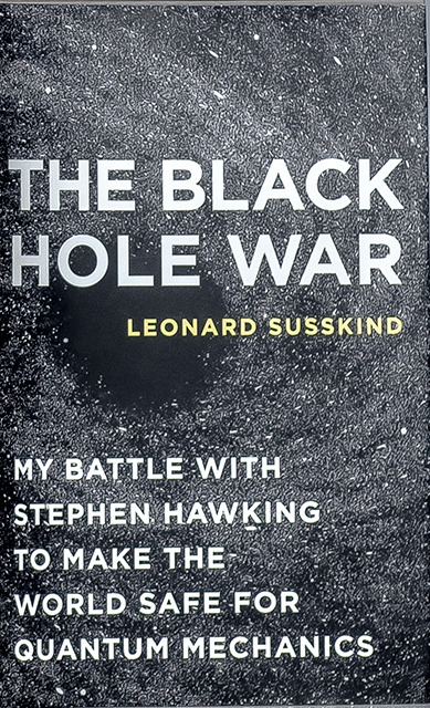 The Black Hole War First edition, first printing cover