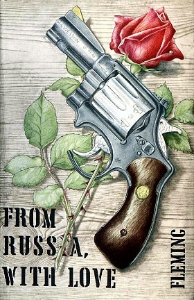 From Russia With Love first edition, first impression (Jonathan Cape, 1957) dust jacket