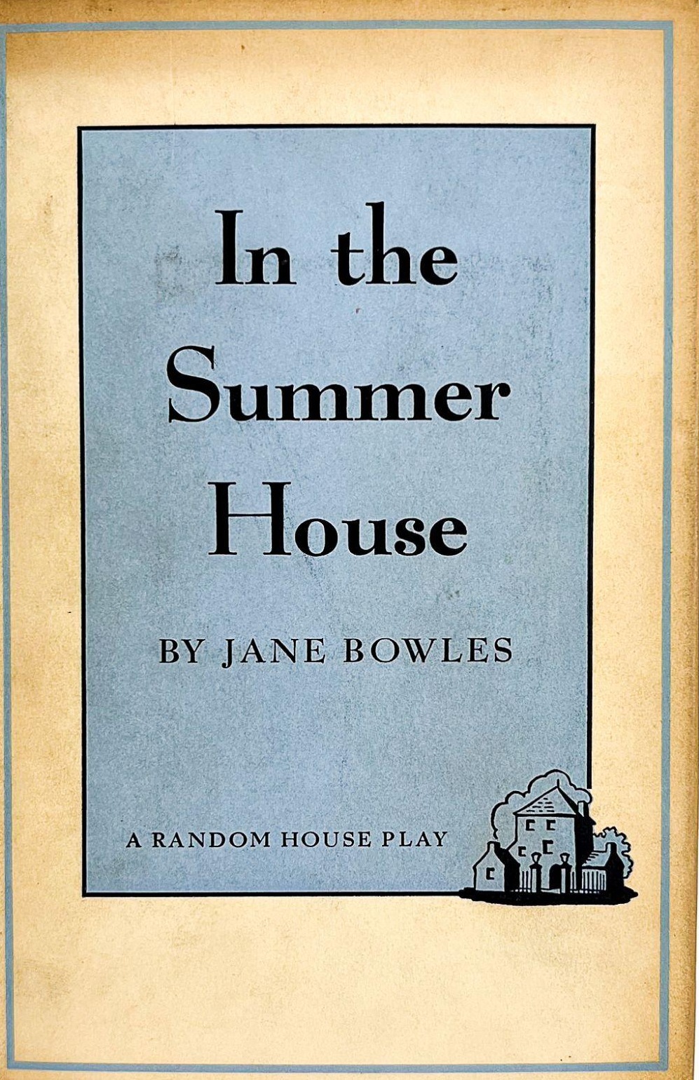In The Summer House First edition, first printing cover
