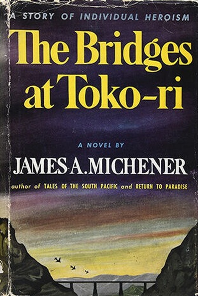 The Bridges at Toko-Ri First edition, first printing cover