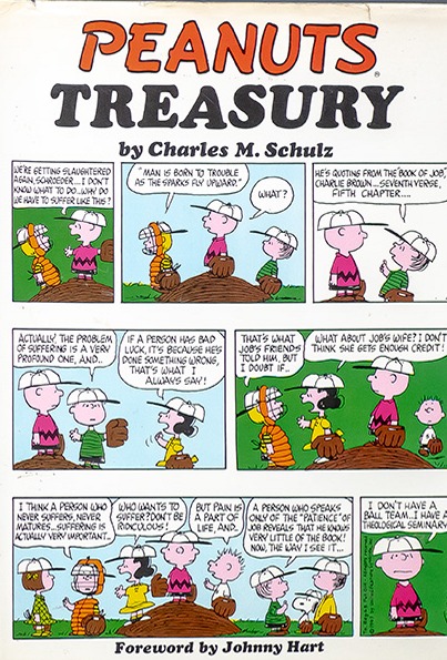 The Peanuts Treasury First edition, first printing cover