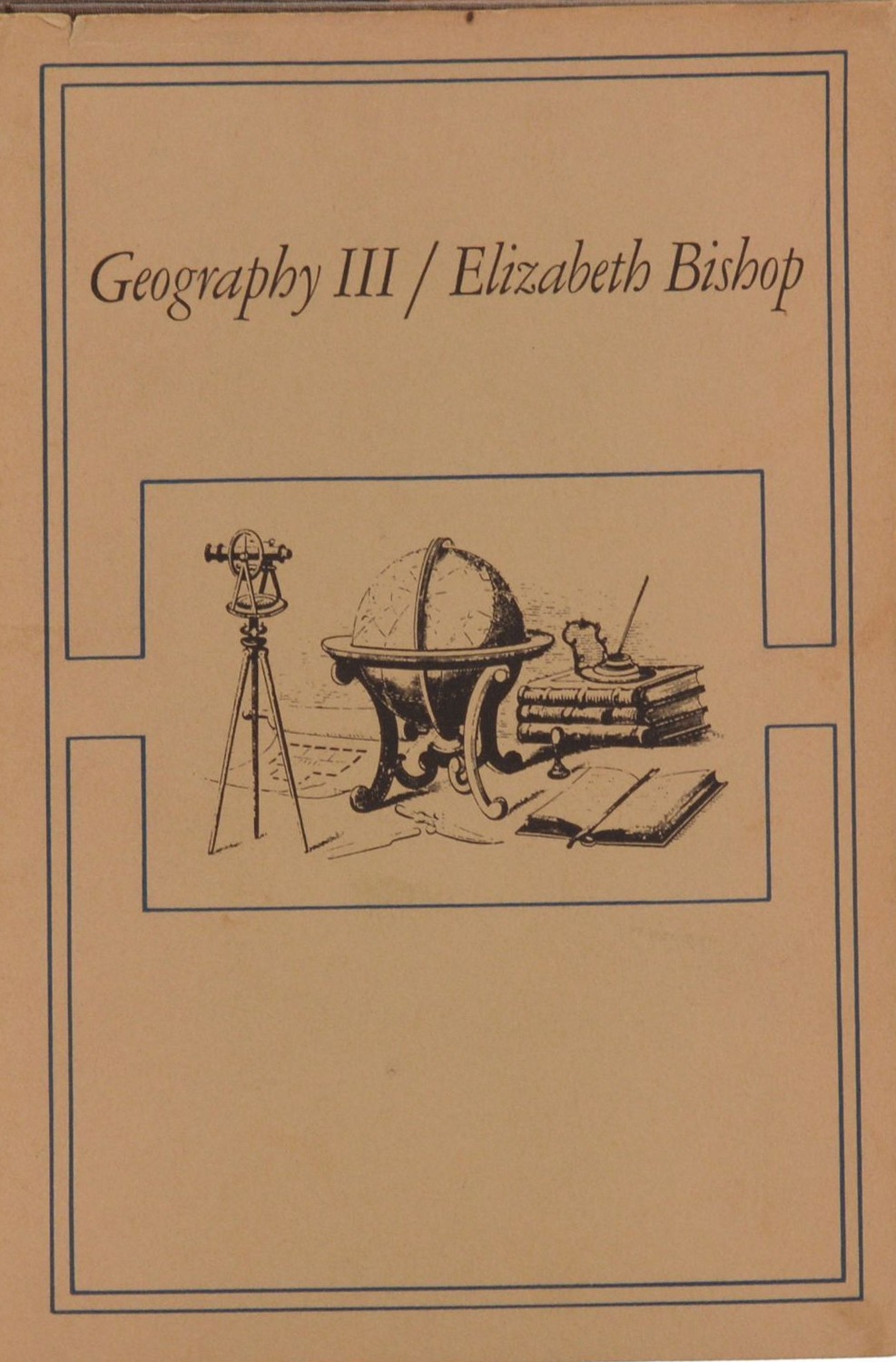 Geography III First edition, first printing cover