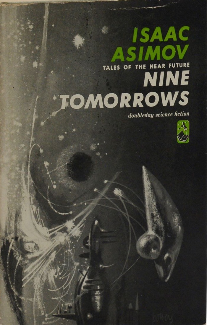 Nine Tomorrows First edition, first printing cover