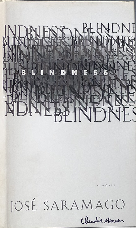 Blindness First US edition, first printing cover