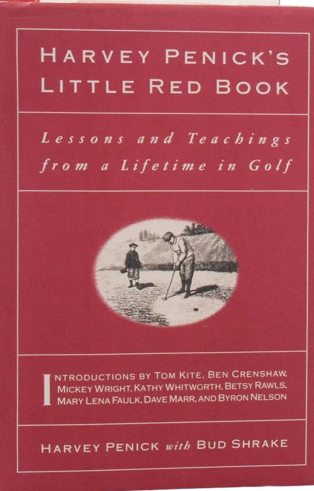 Harvey Penick's Little Red Book First edition, first printing cover