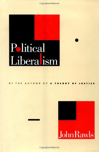 Political Liberalism First edition, first printing cover