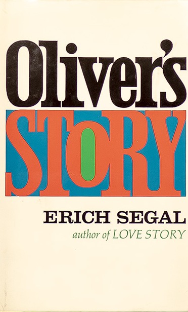 Oliver's Story First edition, first printing cover
