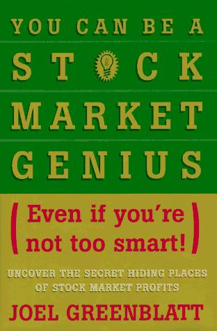 You Can Be a Stock Market Genius First edition, first printing cover