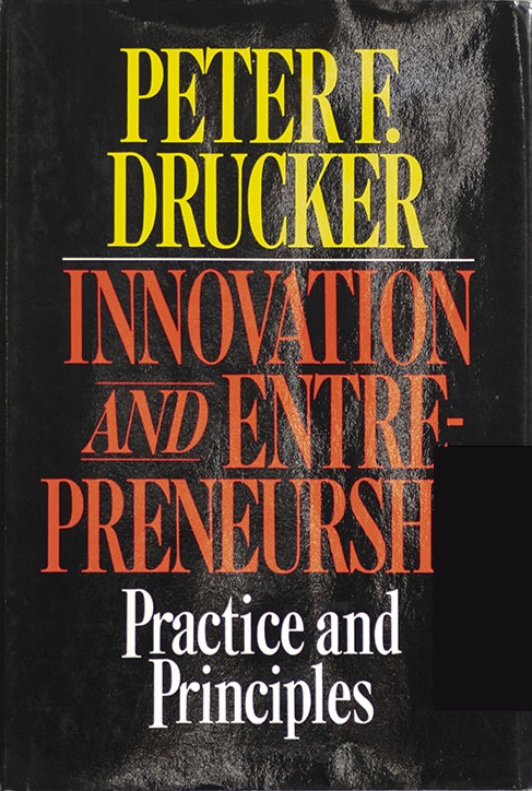 Innovation and Entrepreneurship First edition, first printing cover