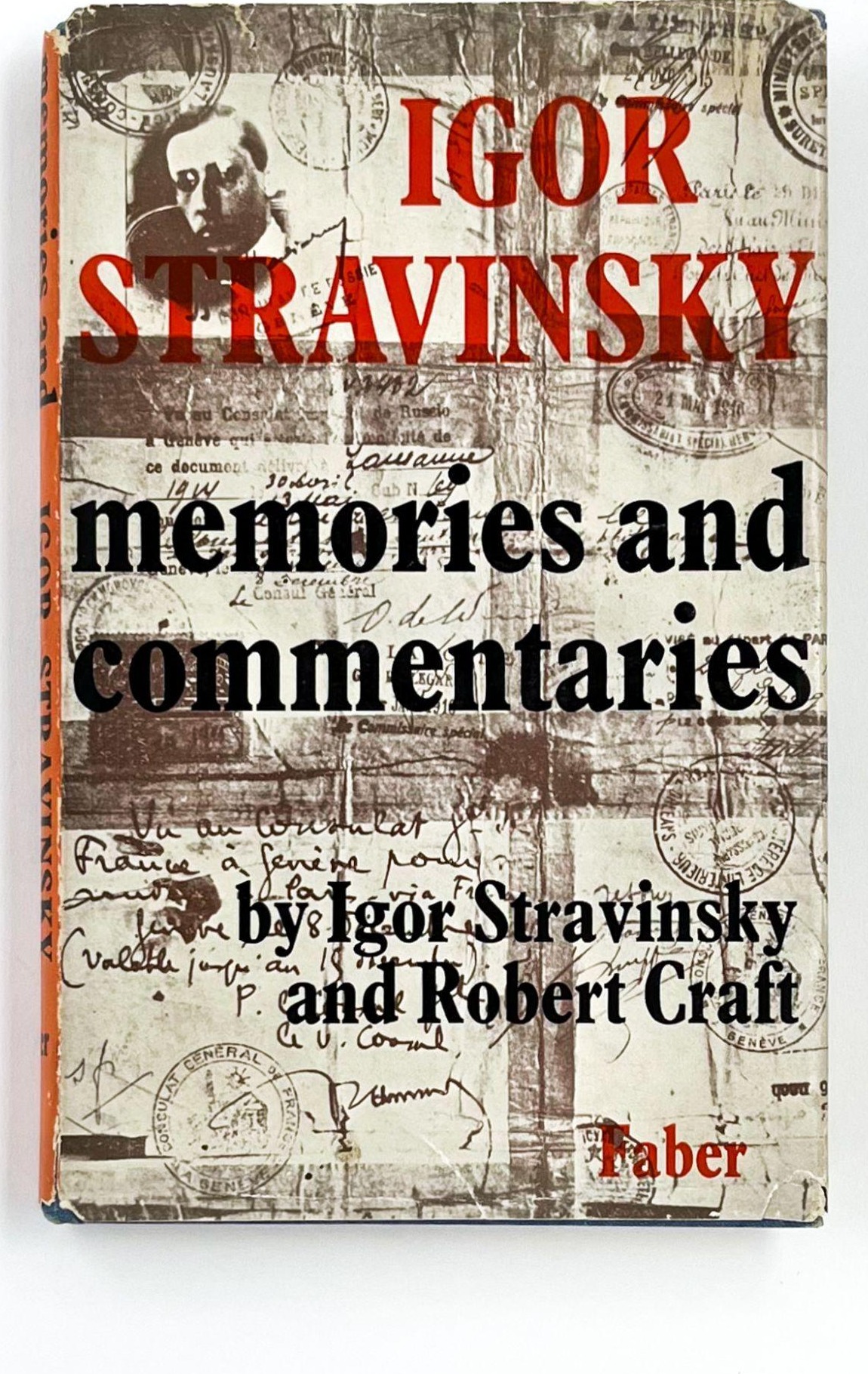 Memories and Commentaries First UK edition, first impression cover